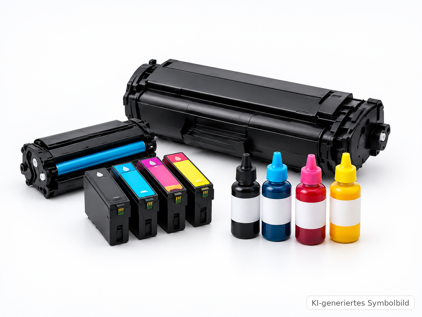 Bürobedarf tinten und toner ki symbolbild